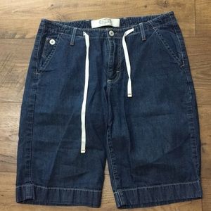 Merona Premium Denim Jean Shorts, Size 6, EUC